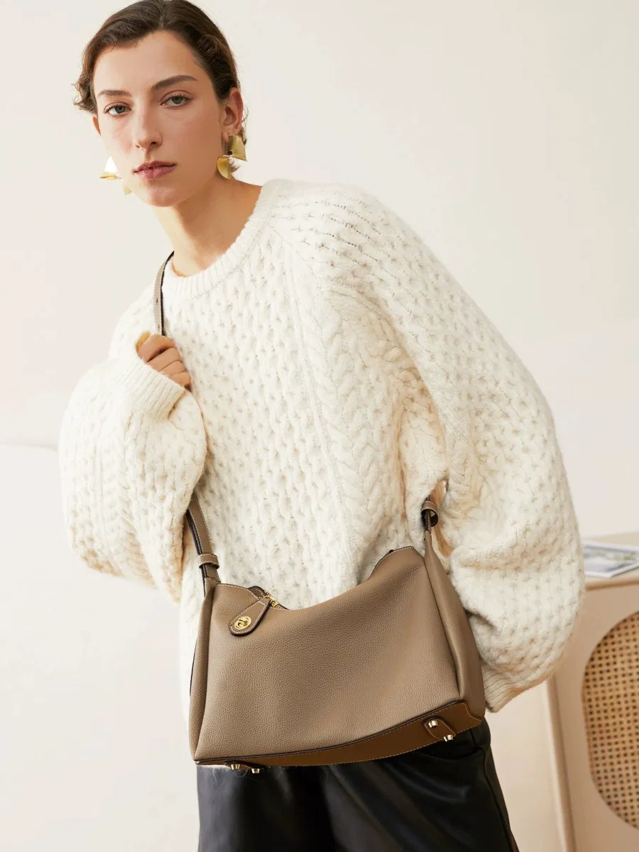 Genuine Leather Handbag 8