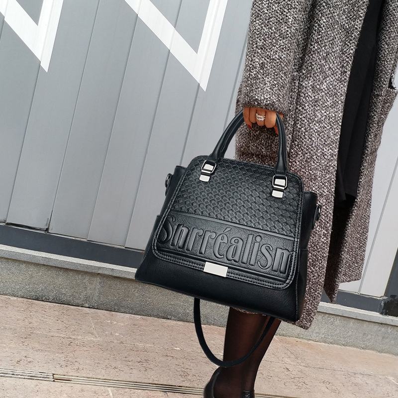 (WD10726) Haute Couture Handbags Ladies Leather Handbags Embossed Lady's Bag Western Style Handbags