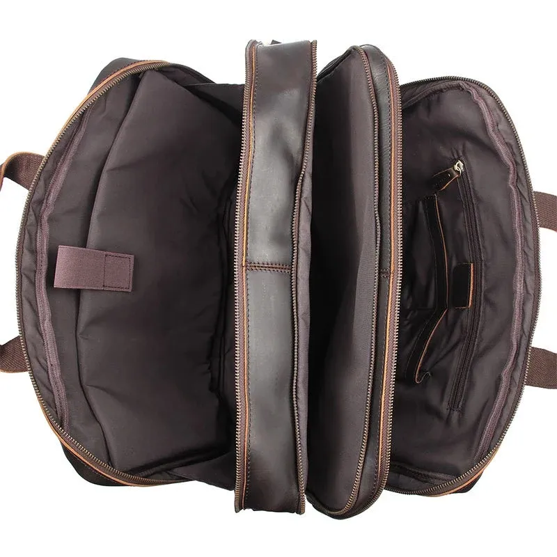 Leather Briefcase View 5