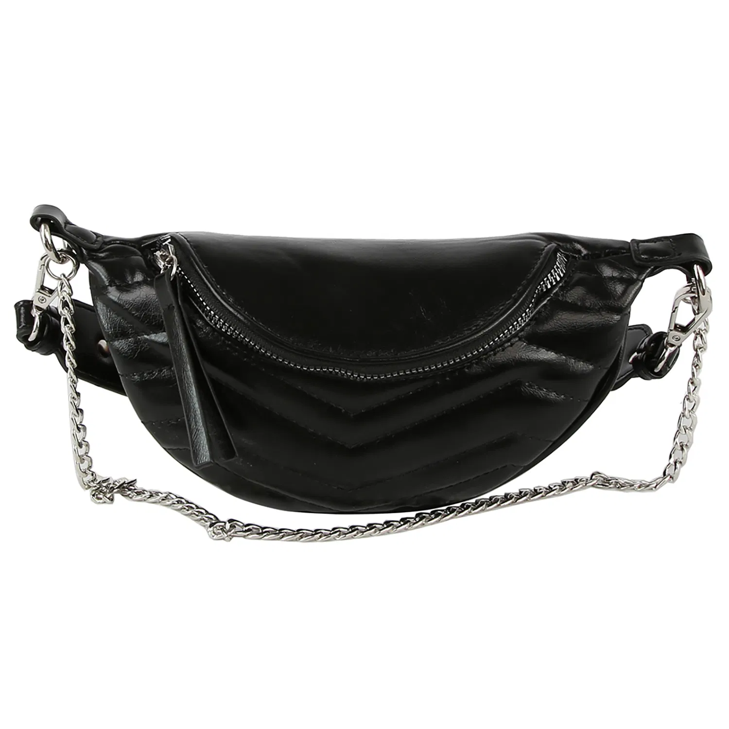 Wholesale Customization Crossbody Fanny Pack PU Leather Waterproof Sling Bags for Women Quilted Leather Waist Bags