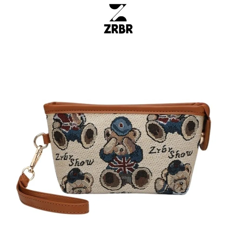 Lightweight Tough Zip PU Clutch Purse for Coin Payment