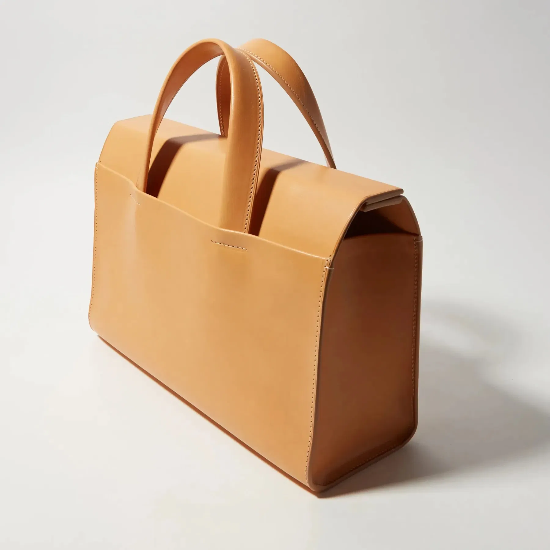 Elegant High Quality Pebble Cow Leather Tote Bag