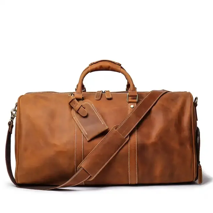 Leather Duffel Bag