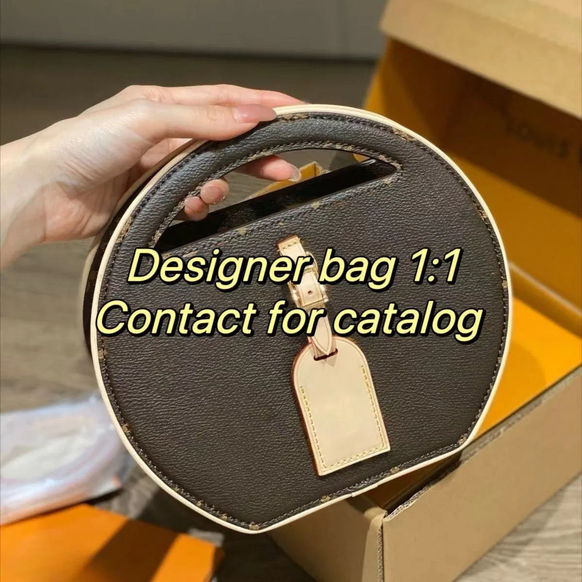 Designer Bag Custom Bag Wholesale New Fashion Cow Leather Artificial Leather Clemence Tote Bags for Women