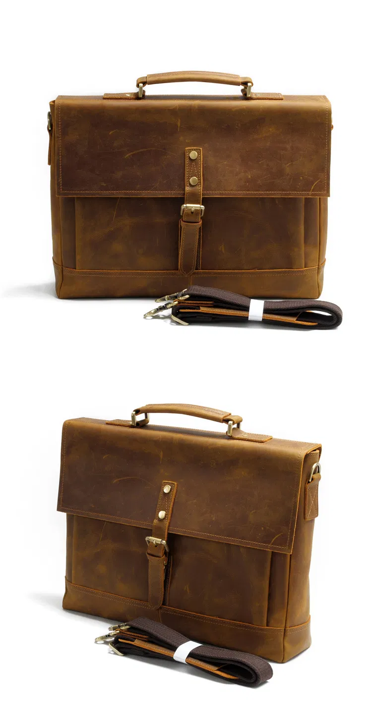 Vintage Leather Briefcase