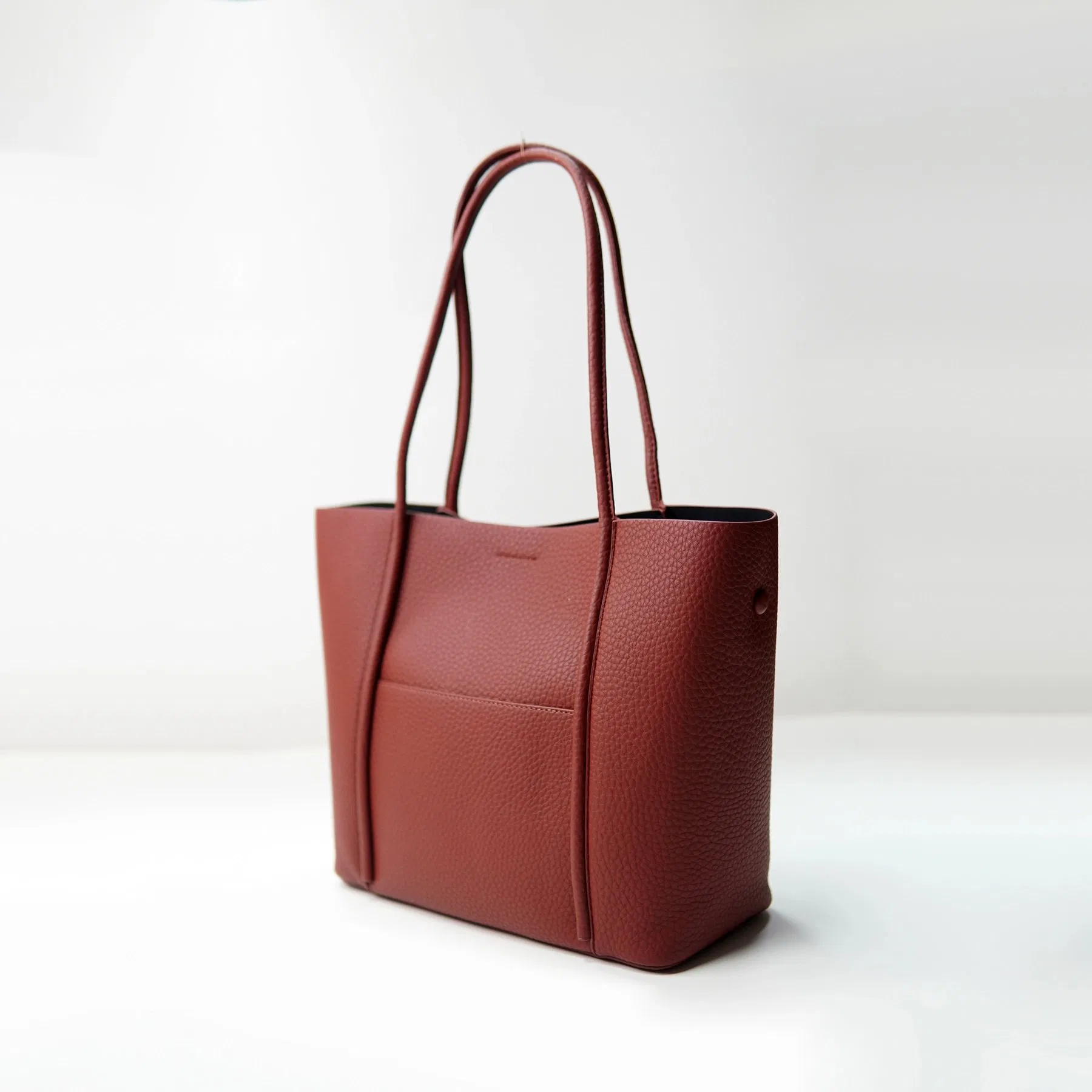 Top Grade Pebble Cow Leather Which Price Is Very Competitive Tote Bag