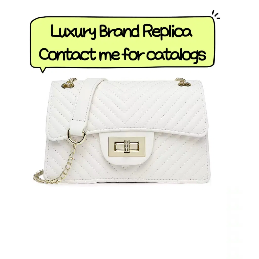 Original Women Replicas Fashion Leather Bag Pure Genuine Stylish Hand Bag Vintage Leather Hand Bag Shoulder Bag Fashion Large Handbag