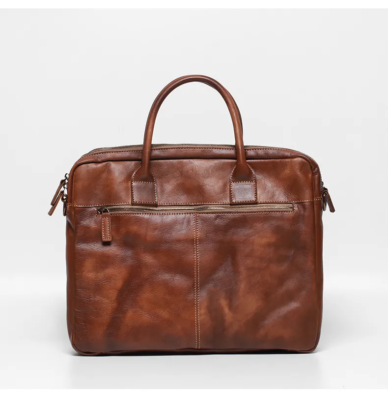 Leather Briefcase View 4