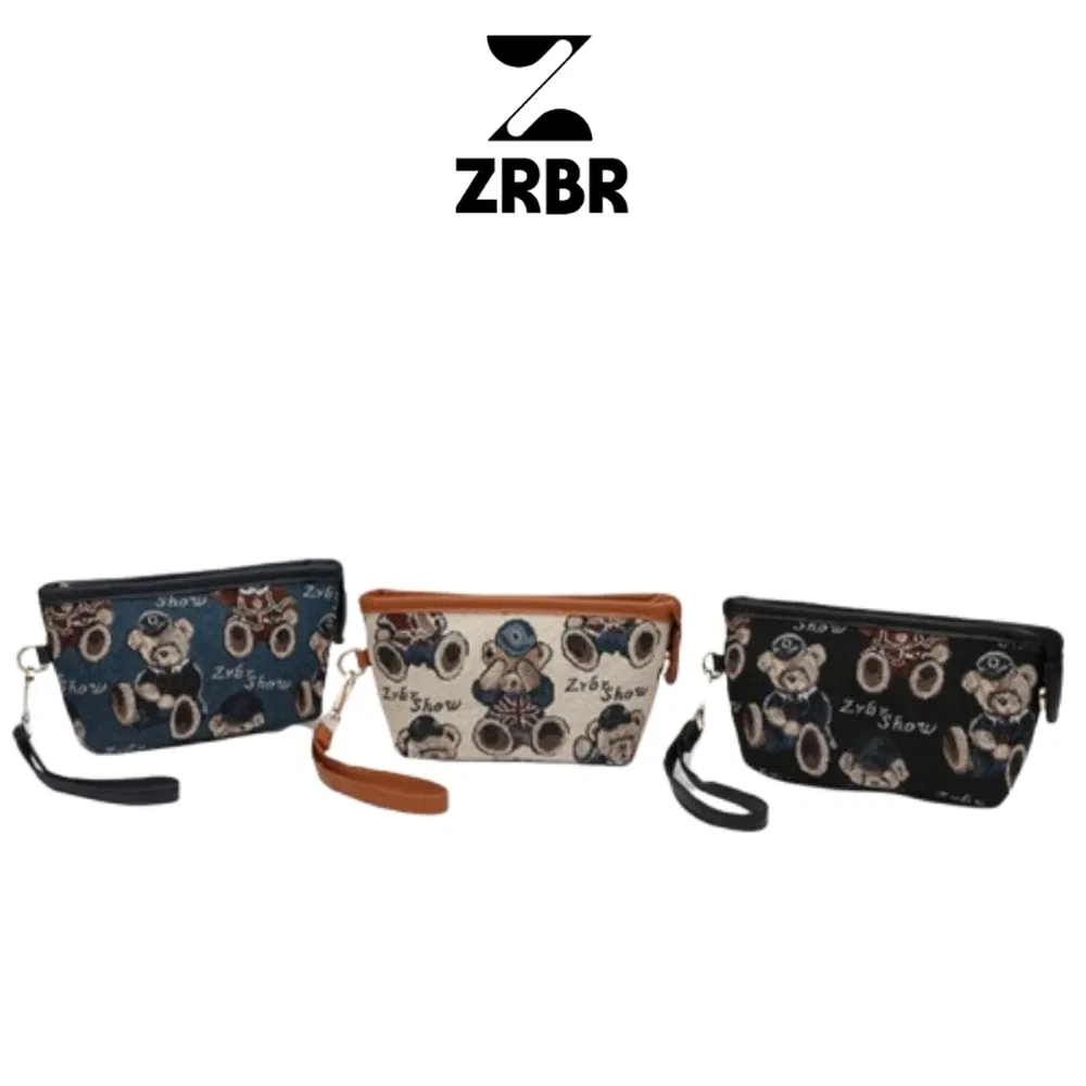 Lightweight Tough Zip PU Clutch Purse for Coin Payment