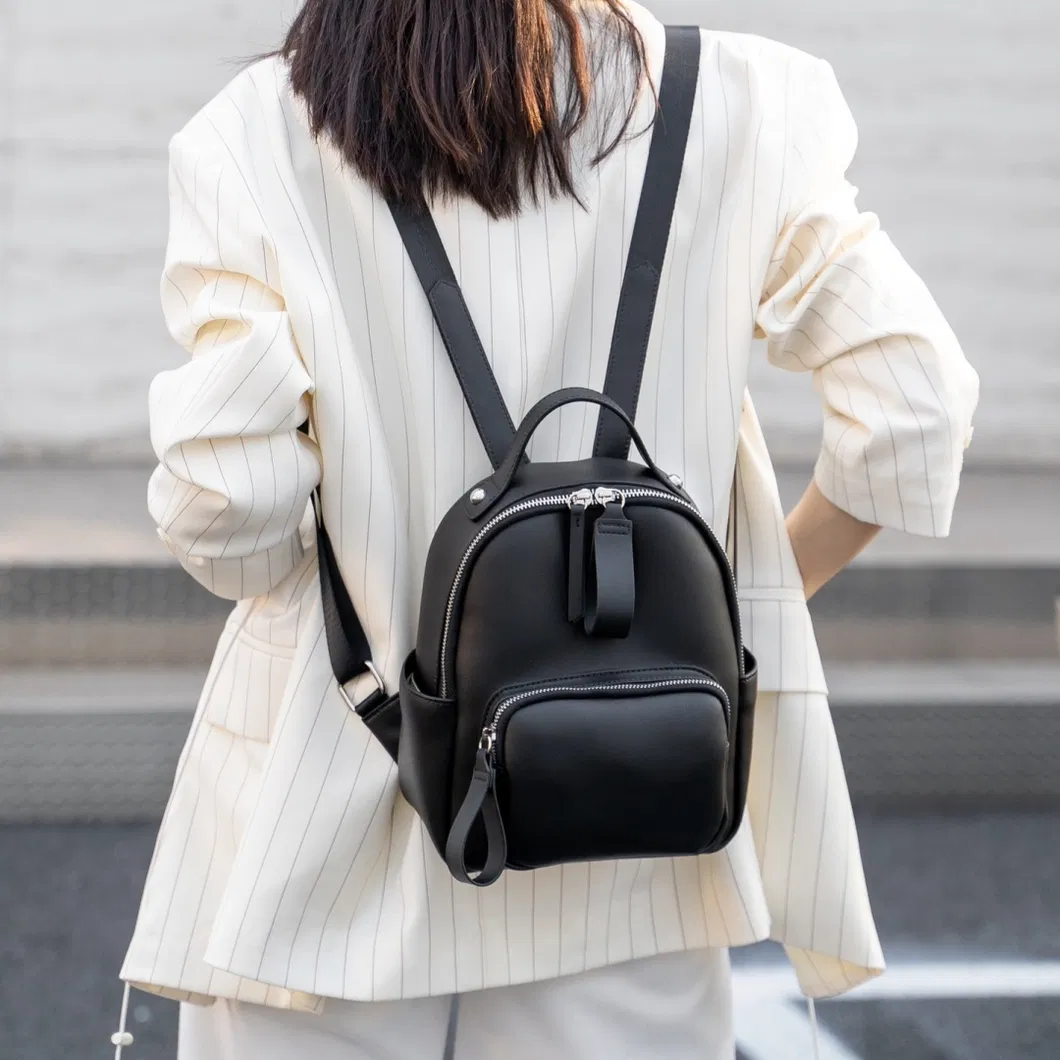 Vegan Backpack Side View