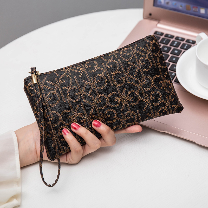 Clutch Coin Purse Women′ S Wallet Mobile Phone Bag Handbag Wrist Bag