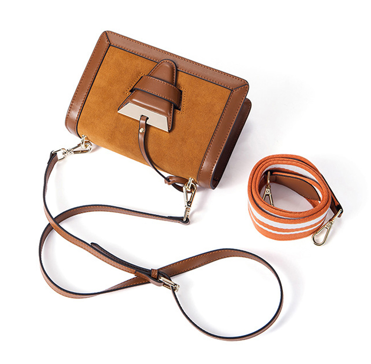 Branded Design Good Quality Mini Size Genuine Leather Borsetta Fashion Purse Ladies Handbags