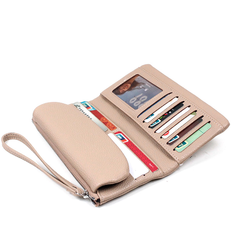 Promotion Gift New Design Women Wallet Long Wallet PU Leather Women Wallets Clutch Bag Fashion Women's Purse