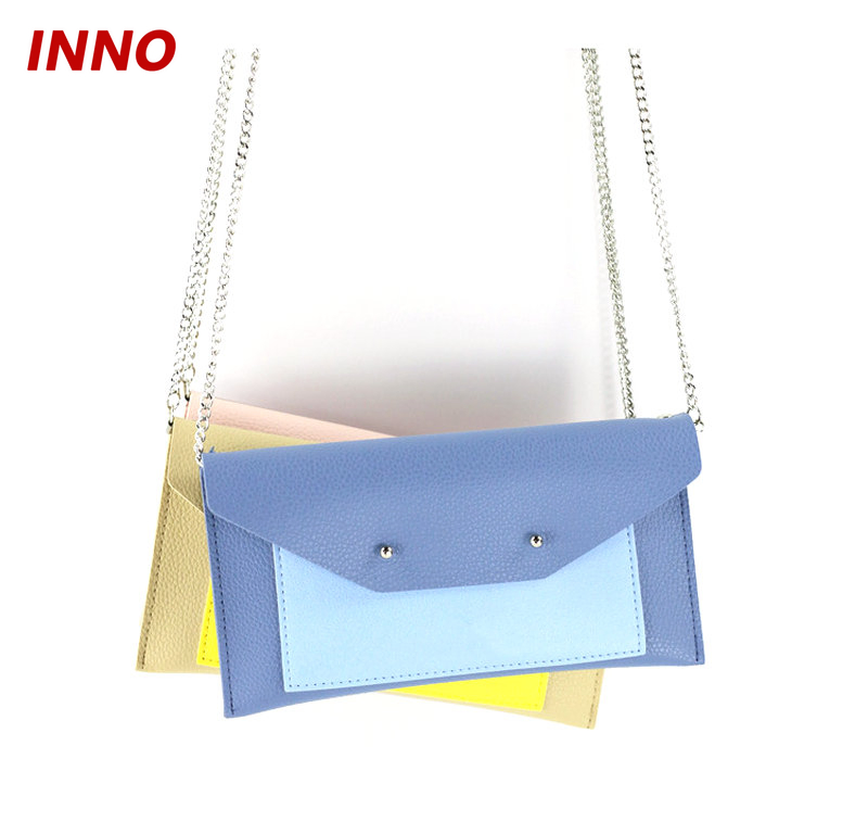 Inno-R011 Wholesale PU Leather Wallet Phone Purse Single Shoulder Handbag Mini Crossbody Bags for Girls Custom Logo Eco-Friendly