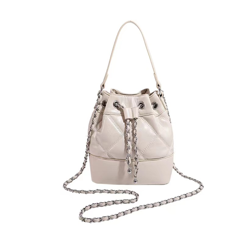 2023 New Designer Luxury Ladies Handbags Custom Logo Hand Bag PU Leather Fashion Womens Bucket Shoulder Ladies Tote Bag