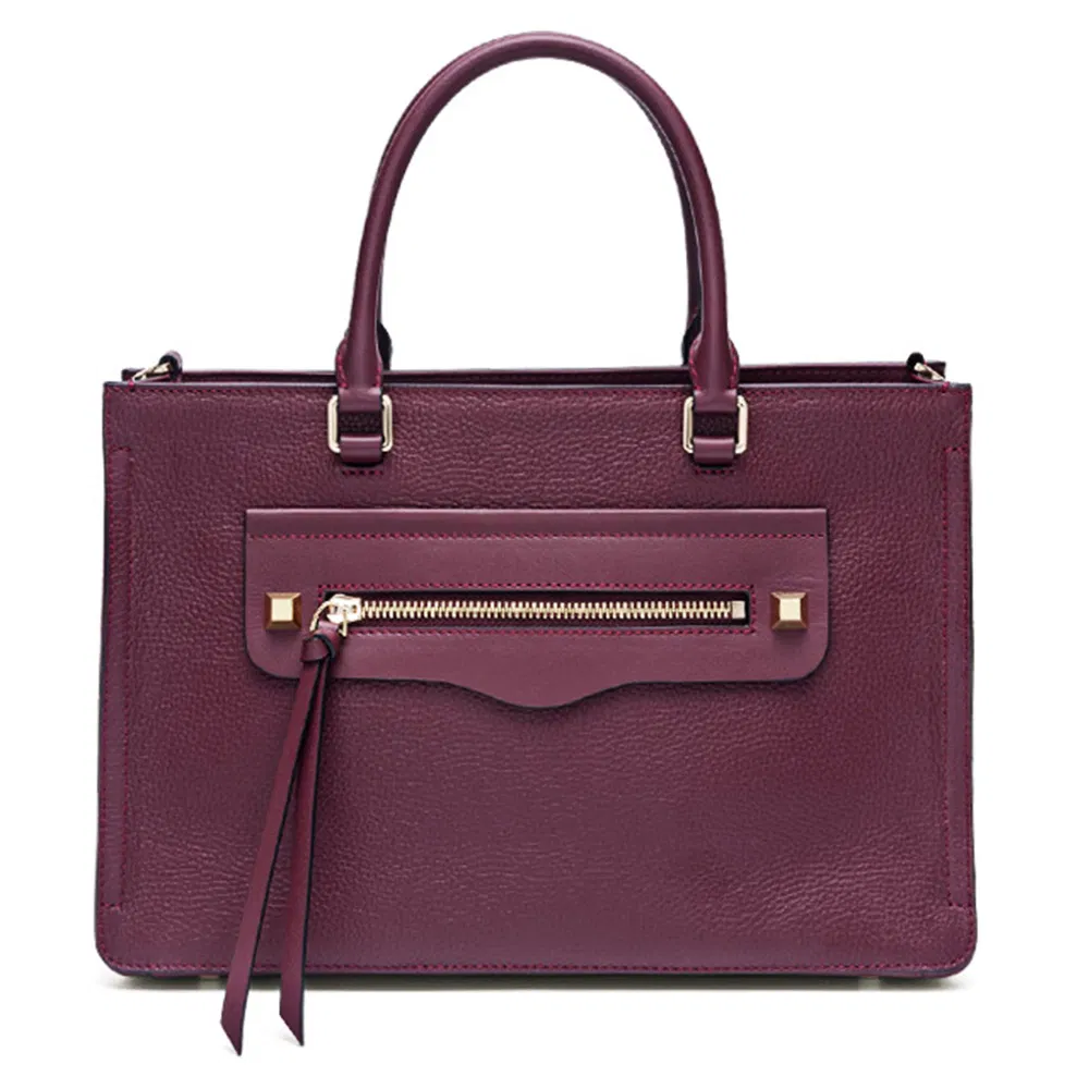 Women Handbags Genuine Leather Office Briefcase Detail 1