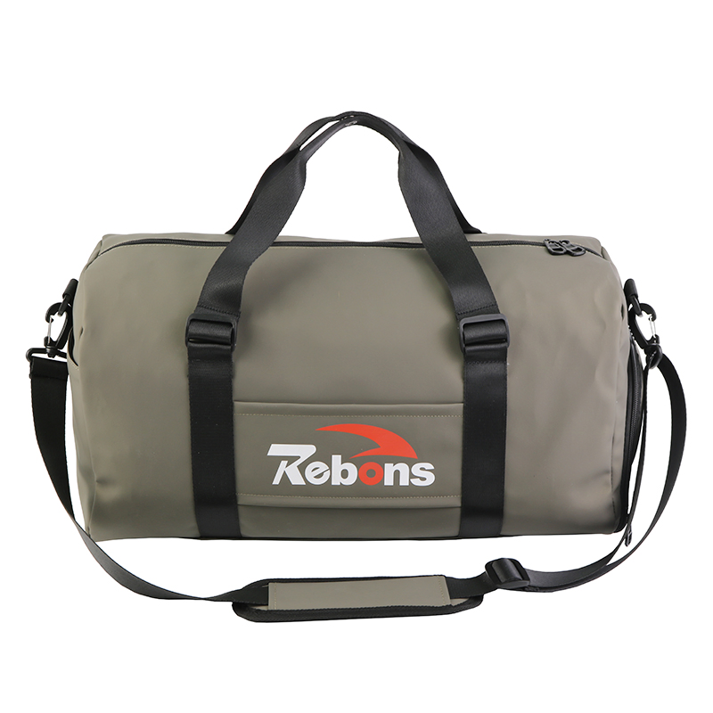 2025 Wholesale Custom Logo Travel Set Tote Golf Luggage Bag Designer Wateproof Luxury Leather Sports Fitness Gym Duffel Bag with Shoe Compartment for Men