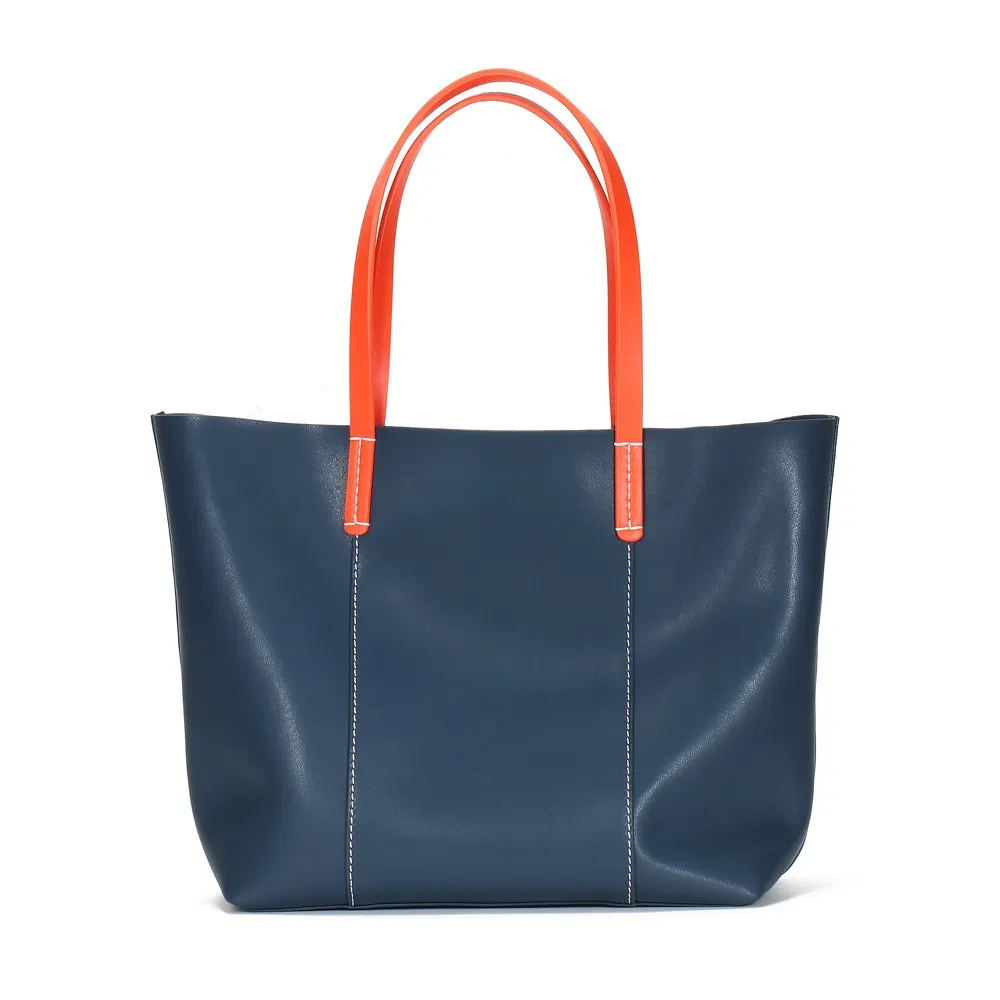 Big Capacity Lady Togo Genuine Cow Leather Fashion Tote Bag