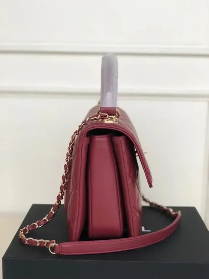 2025 New Genuine Leather Diamond Chain Bag Handbag Shoulder Messenger Bag Sheepskin Women's Bag