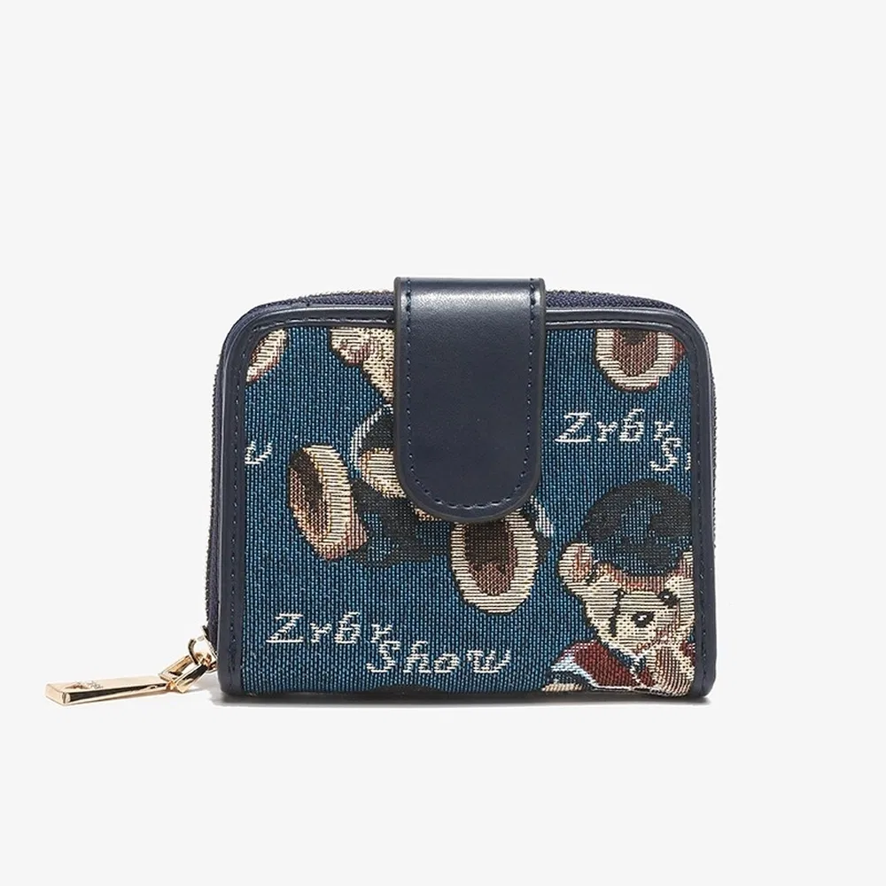 Lightweight Scratch-Resistant Zip PU Clutch Wallet Purse for Credit Card Payment