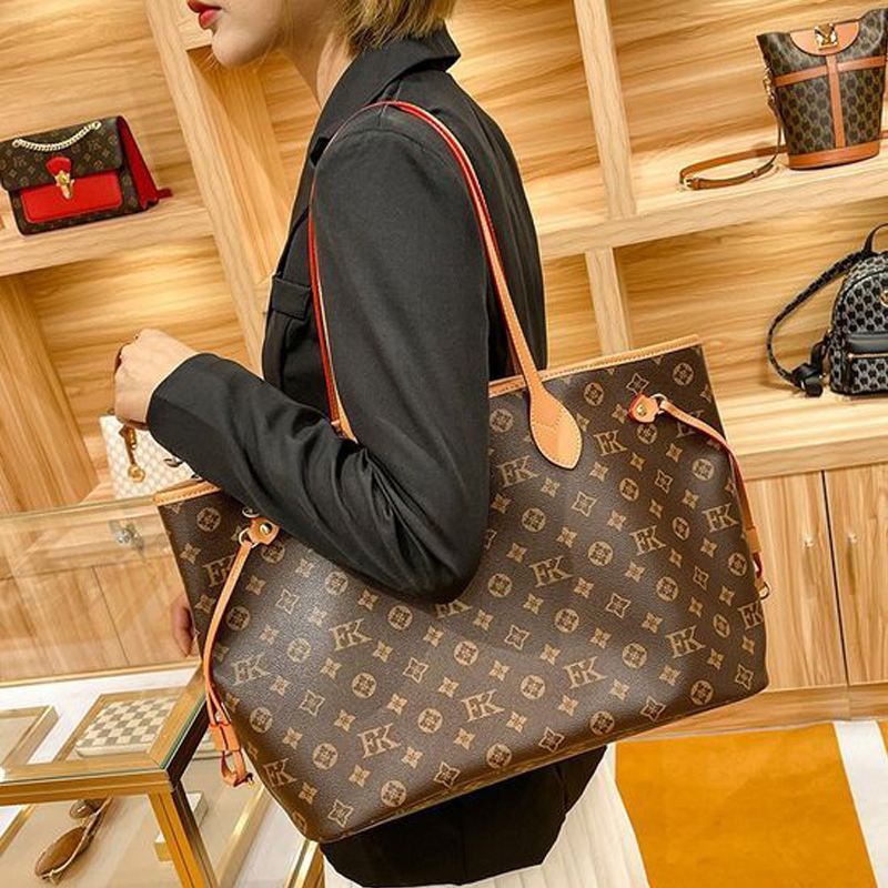 Designer 1: 1 Replica Copy Handbags Women Online Store Canvas Tote Hand Bag Genuine Leather Guangzhou Wholesale Market Fashion Top Quality Ladies Bag