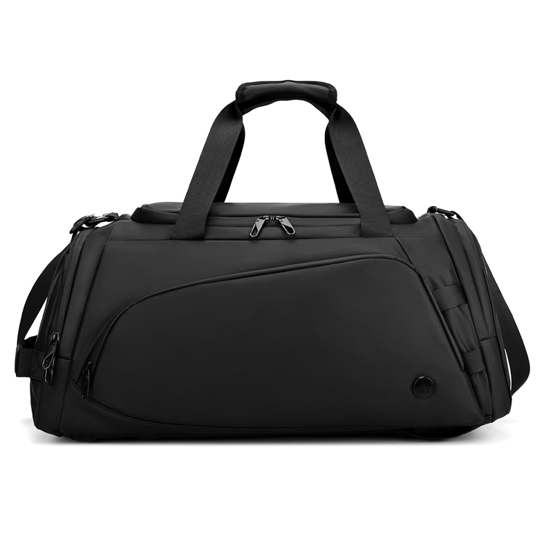 New Large Capacity PU Leather Travel Duffel Luggage Bag Custom Logo