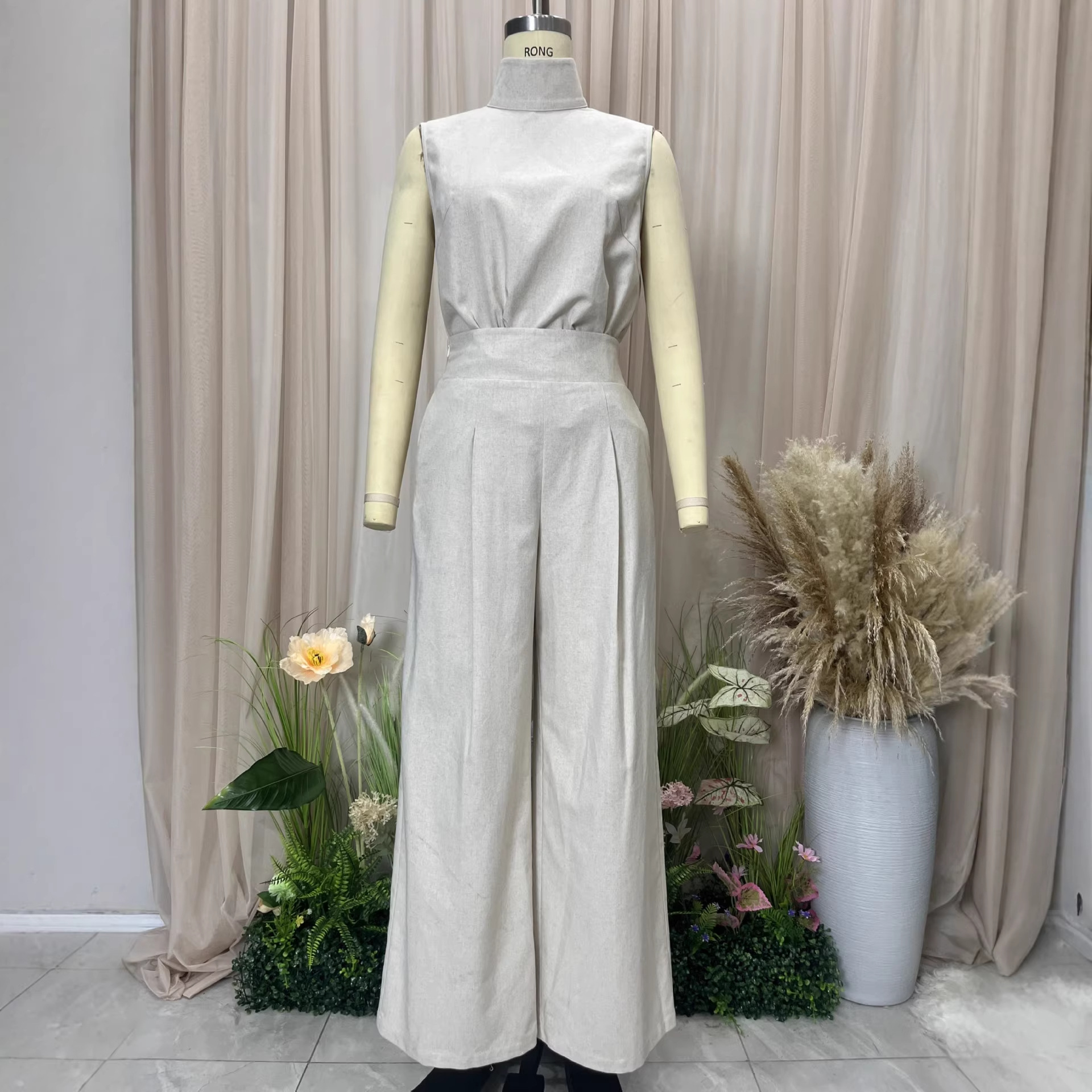Normcore/minimalist Zipper Other 2 Piece Set Ropa De Mujer Ensemble Femme Two Outfit