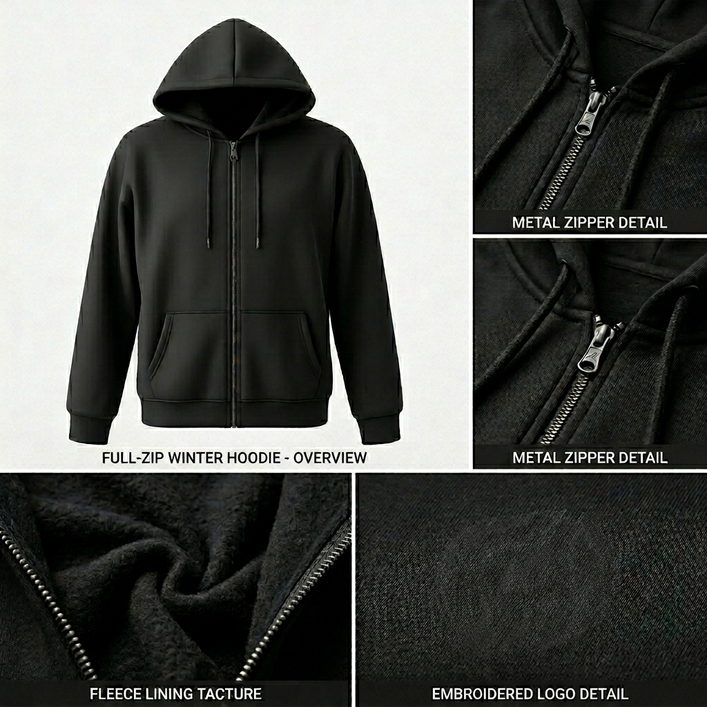 A205 Winter Cotton Fleece Heavy Weight Unisex Plus Size Breathable Bomber Jacket Plain Blank Custom Logo Embroidery Streetwear