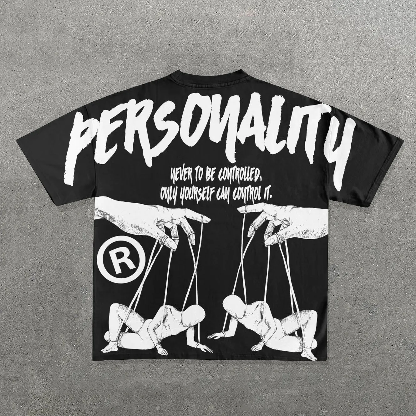 Custom High Quality Oversized Streetwear Acid Wash Graphic Tee Shirt Cotton Vintage Boxy Cropped T Shirt Men