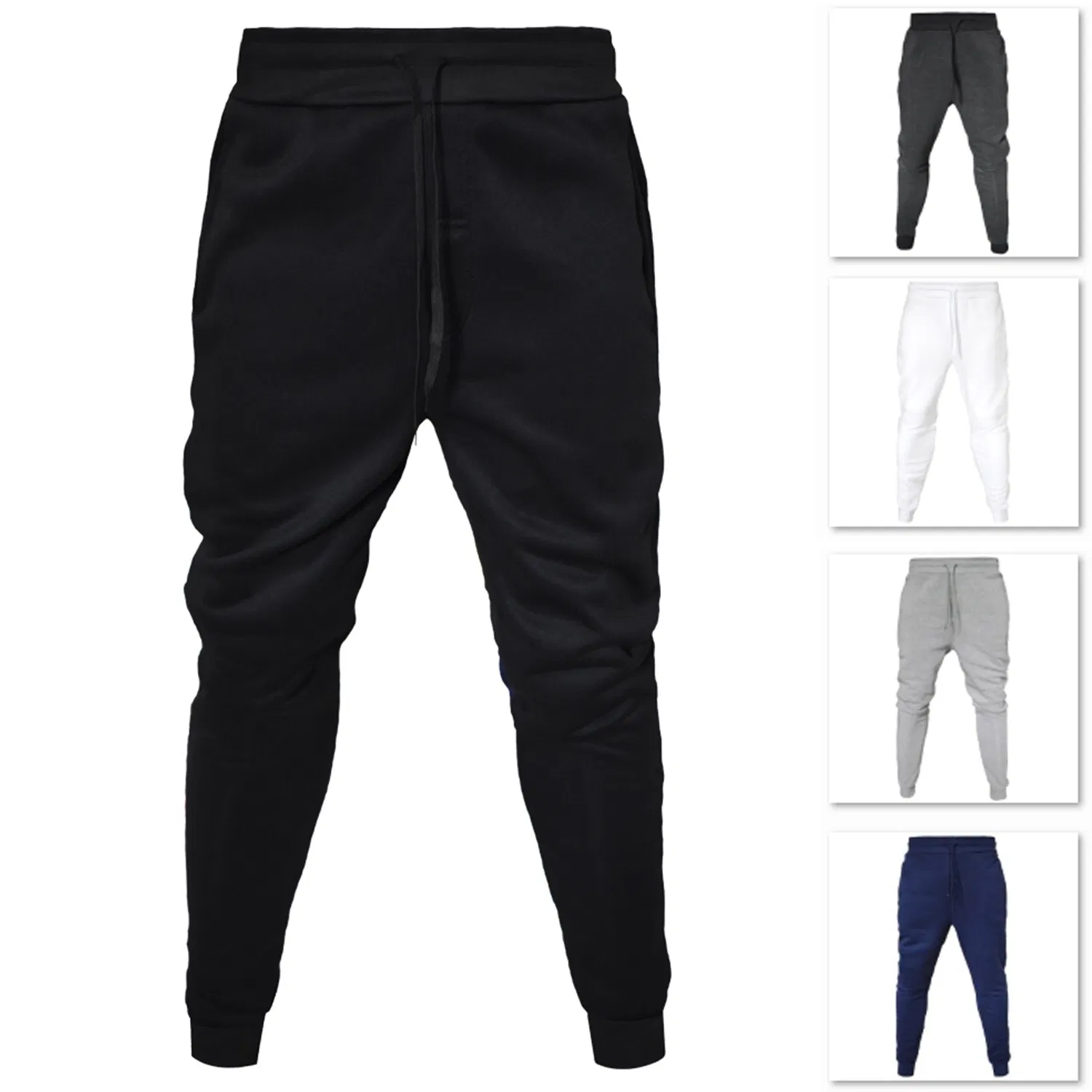 Wholesale Side Pocket Gym Workout Slim Fit Track Pants