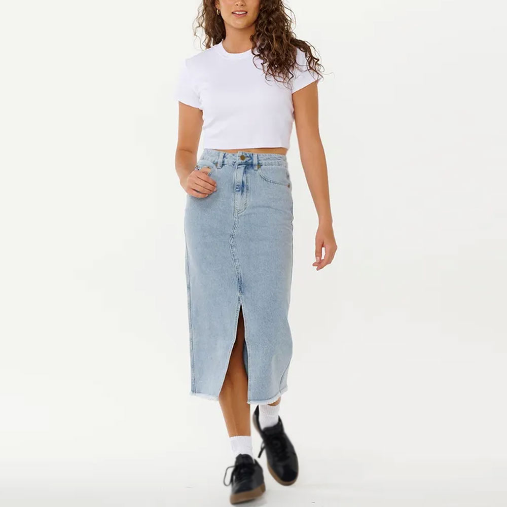 Women's Denim Skirt Detail 4