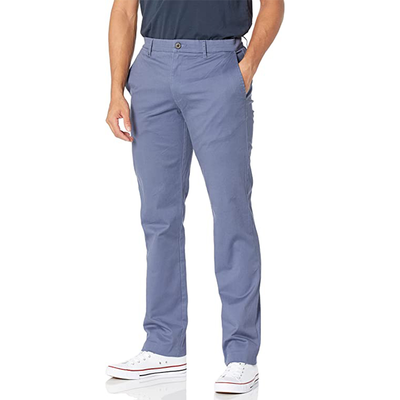 Manufacturer China Men's Slim-Fit Washed Comfort Stretch Chino Pant
