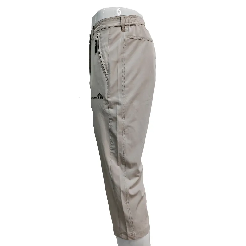Quick Dry Hiking Sweat Men Athletic Training Capri Jogging Track Pants