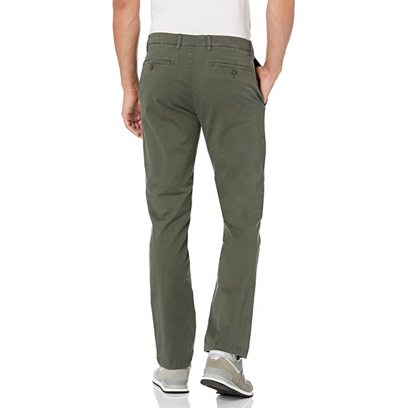 Manufacturer China Men's Slim-Fit Washed Comfort Stretch Chino Pant