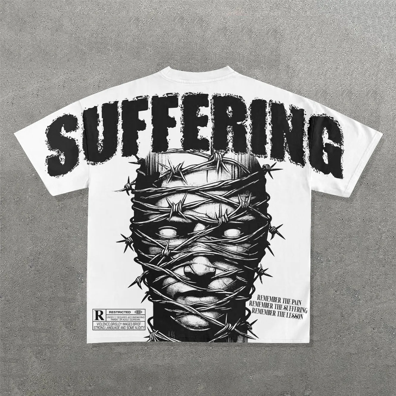 Oversize Cotton Tshirt Detail View 1