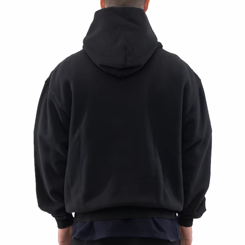 High Quality Custom logo 100% Cotton Hooded Sweatshirt Anti Pilling Anti Wrinkle Properties Men Sweatshirt