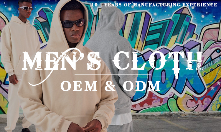 Mens Hooded Bomber Jacket Detail 1