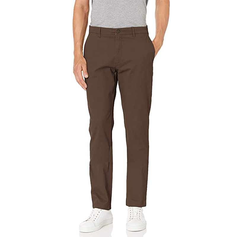 Manufacturer China Men's Slim-Fit Washed Comfort Stretch Chino Pant