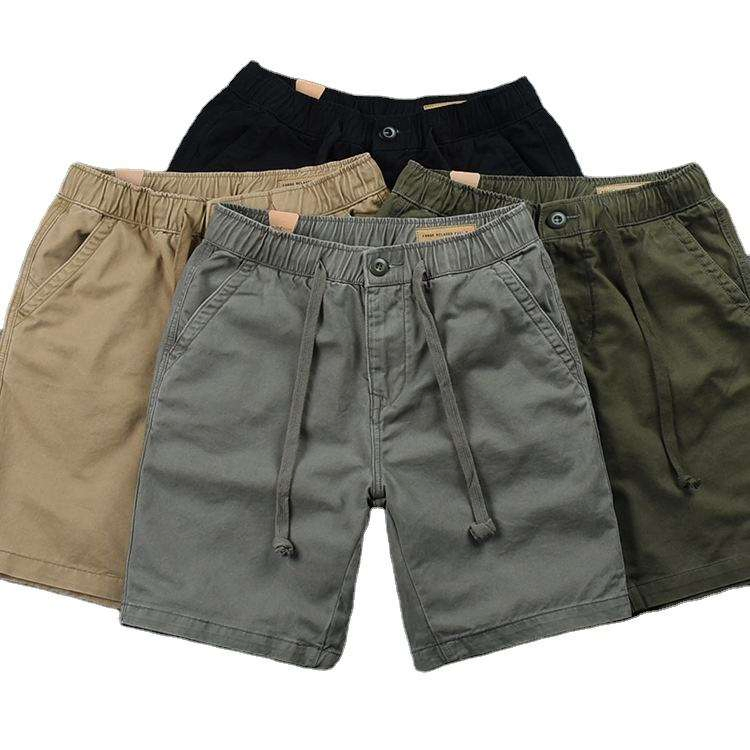 New Wholesale Stock Beach Shorts Denim Polyester Men Running Shorts Swimwear Shorts for Men Custom Logo
