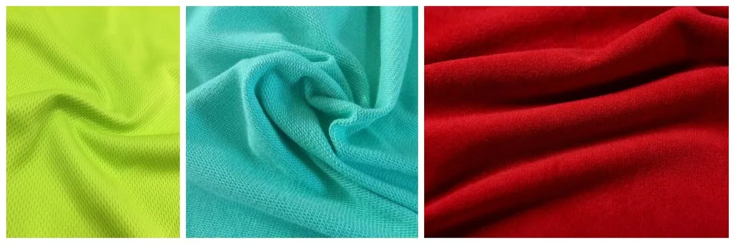 Fabric options: Mesh, French terry, Fleece