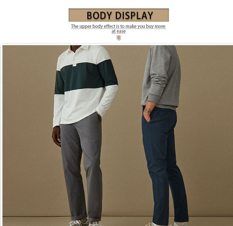 Men's Chinos Slim Fit Pants