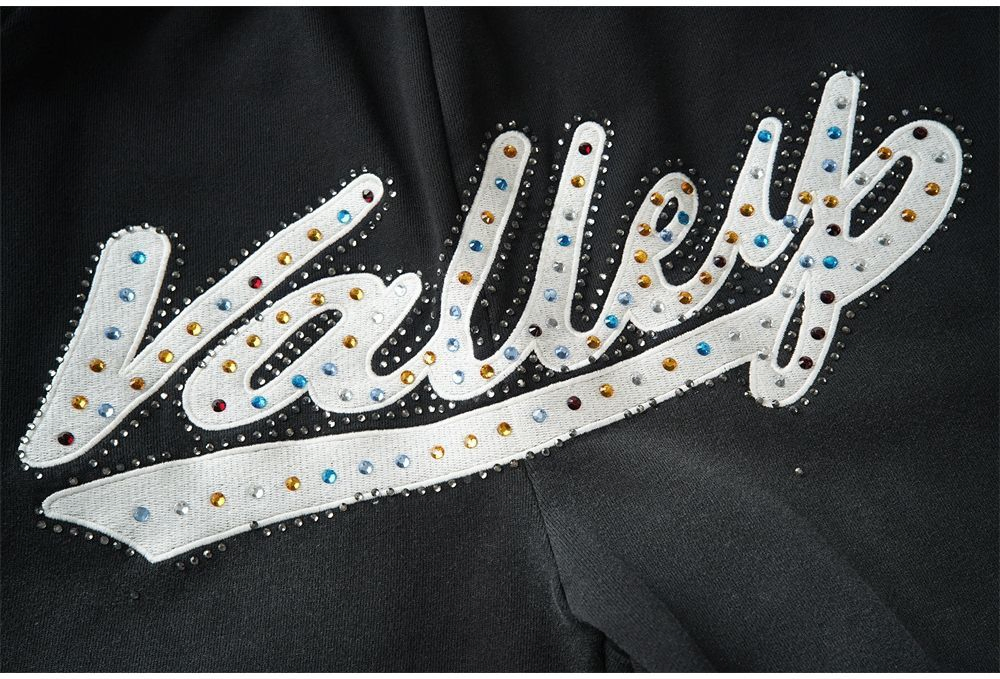 Men Valley Dream Street Track Pants with Clean Logo Placement