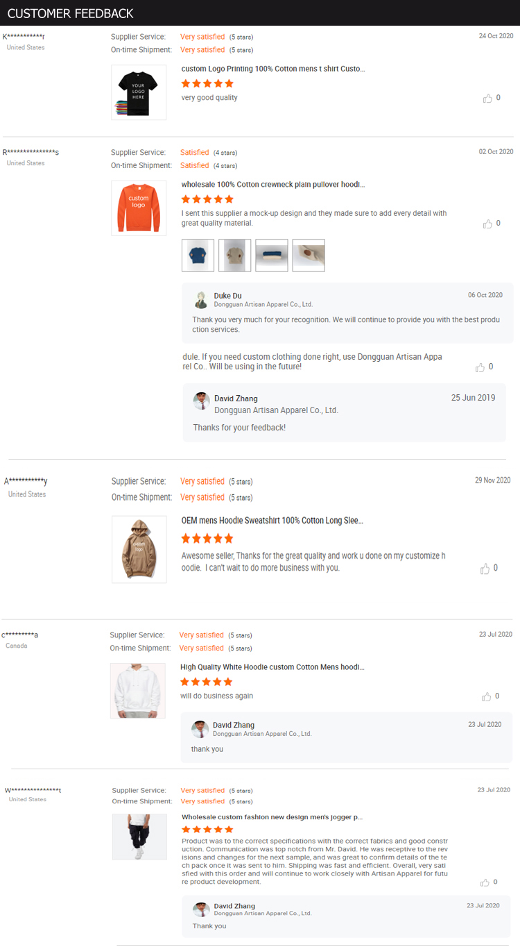 Customer Feedback