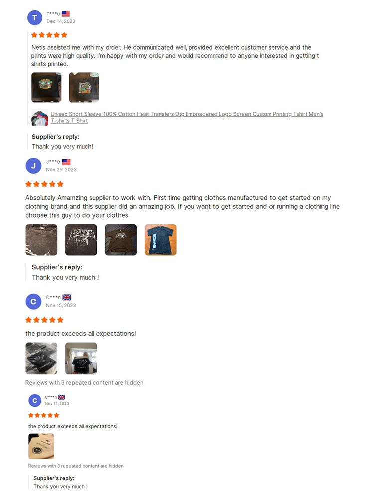 Customer Feedback