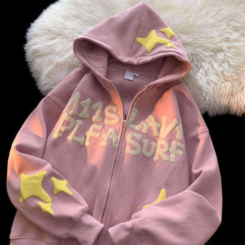 Hot Sale Oversized 3D Puff Print Hoodie Printed Graphic Custom Full Zip Up Hoodie Warm Fashion Men's Hoodie 3D