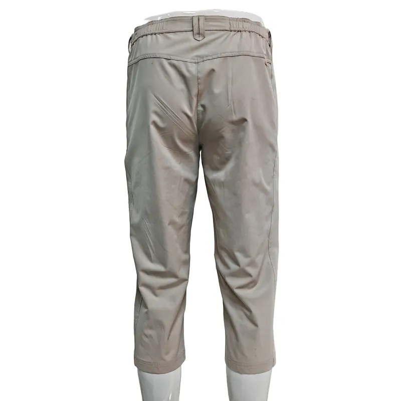 Quick Dry Hiking Sweat Men Athletic Training Capri Jogging Track Pants