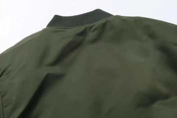 Aviator Bomber Jacket Texture Detail