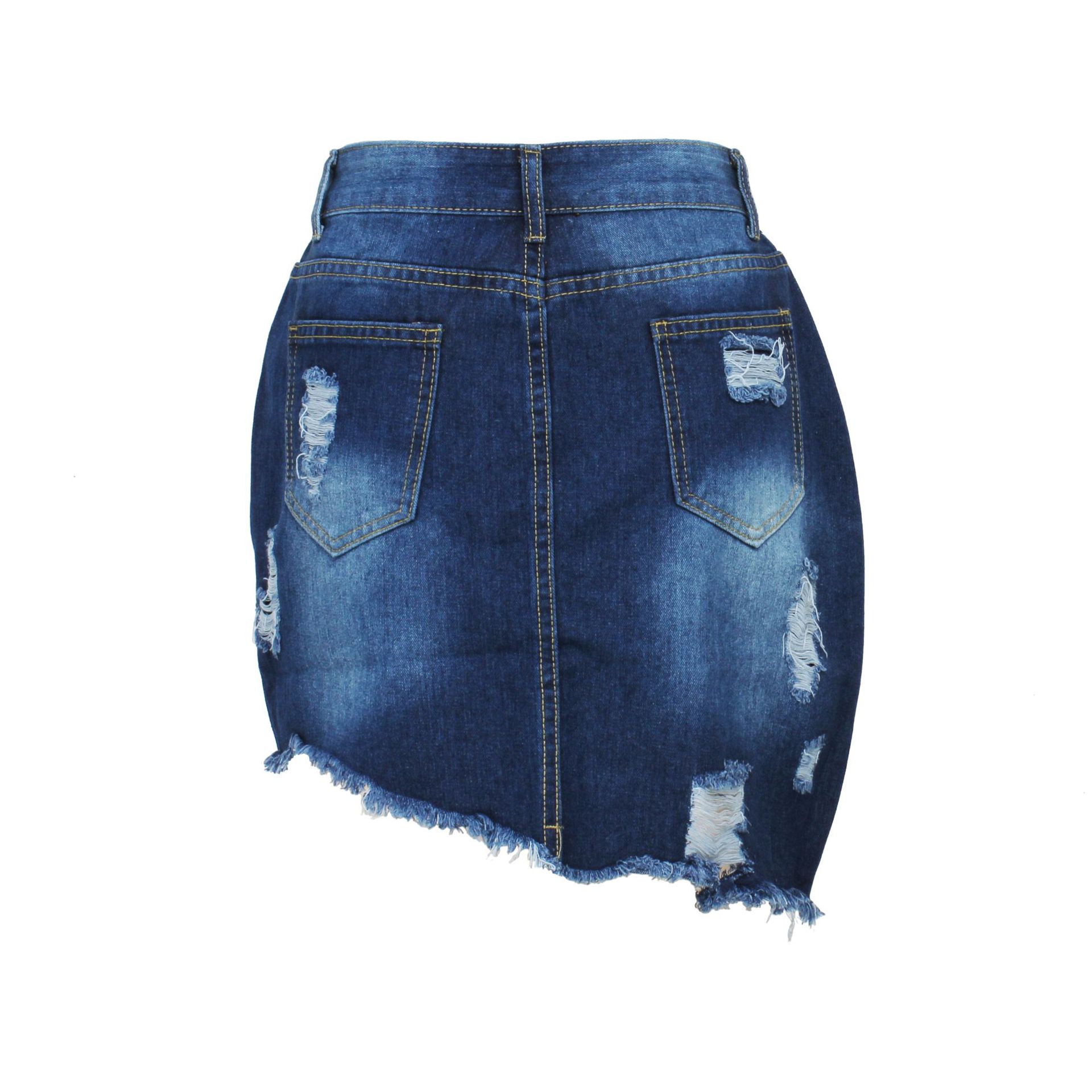 Premium Stitching Denim Skirt