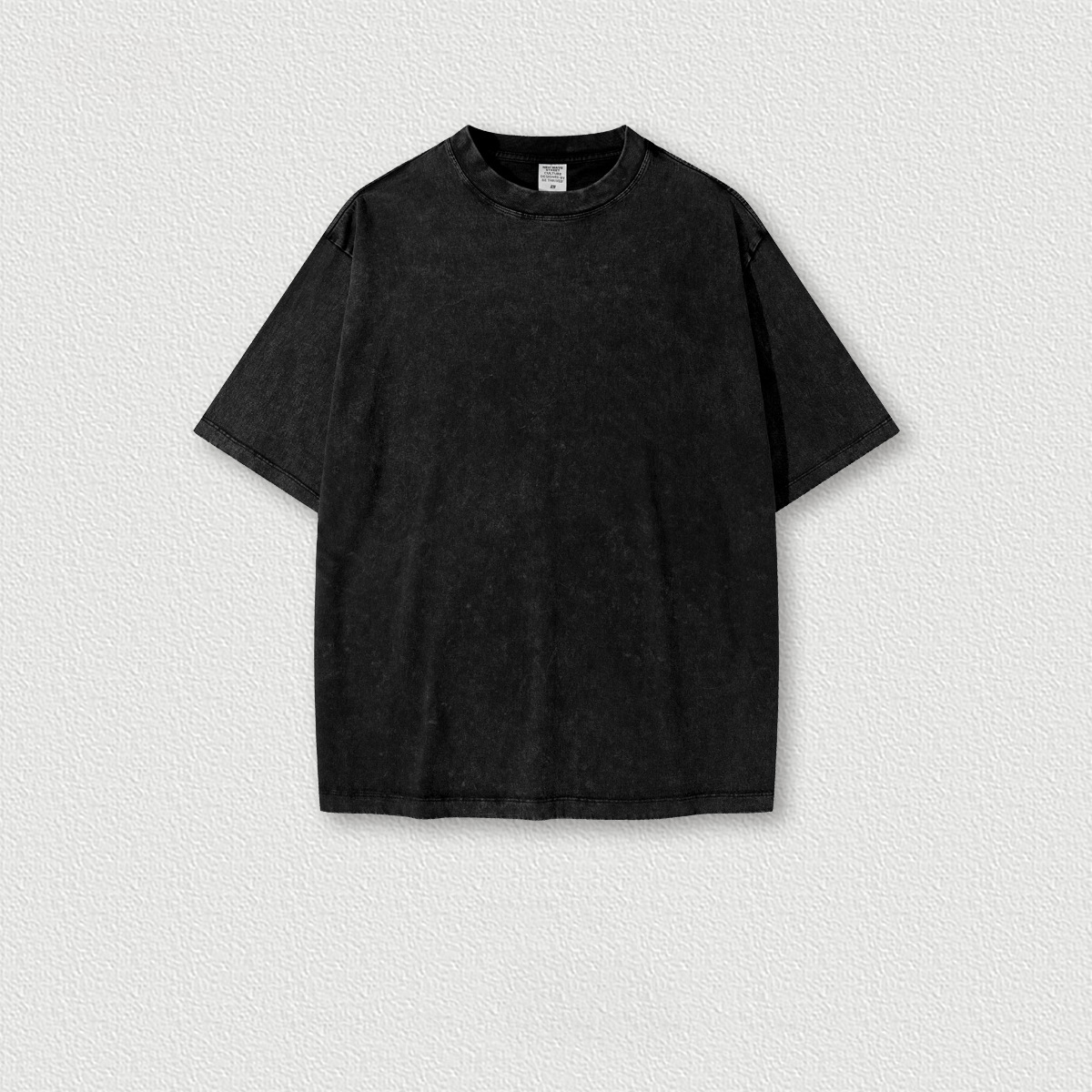 Wholesale Oversized Vintage Boxy Graphic Acid Wash t Shirt Drop Shoulder Tee Custom t Shirt Printing Blank T-shirt With logo