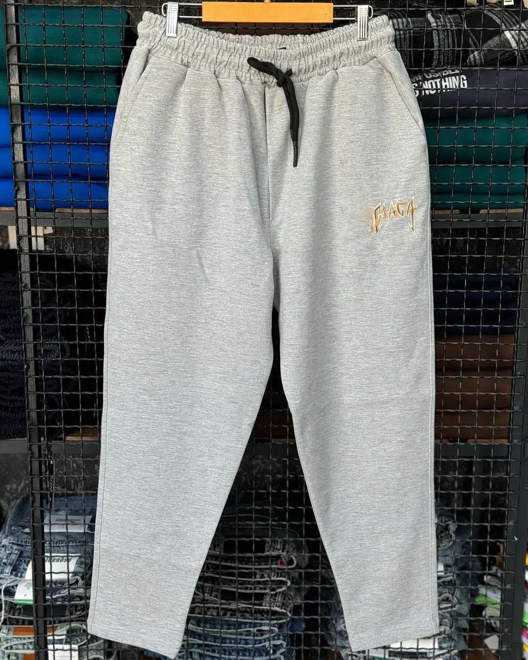 Track Pants Manufacturer Custom 350GSM Baggy Oversized Sweatpants Flares Wide Leg Sweatpants Jogging Pants